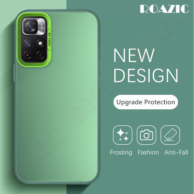 ROAZIC Phone Case For Xiaomi POCO M4 Pro 5G M3 Pro M3 Pro 5G Metallic
