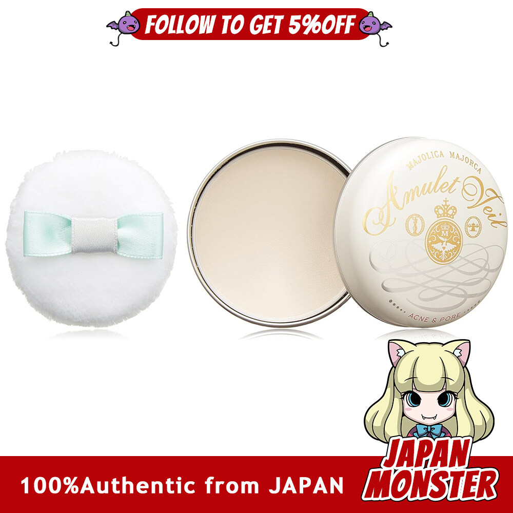 Majolica Majorca Amulet Veil 7g Clear Acne Pore Face Powder Japan
