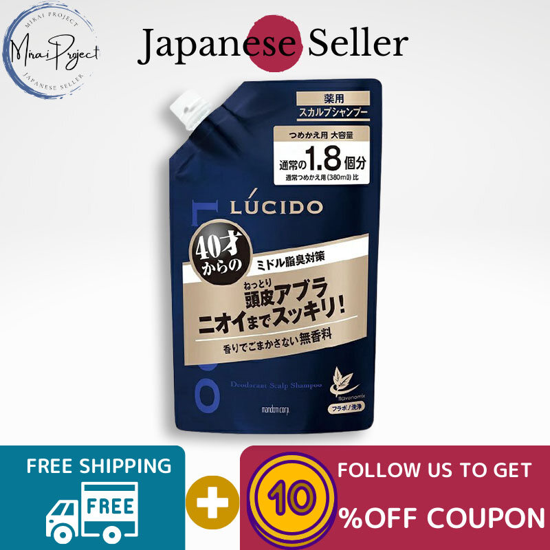 Gambar [Direct from Japan] MANDOM LUCIDO Medicated Scalp Shampoo