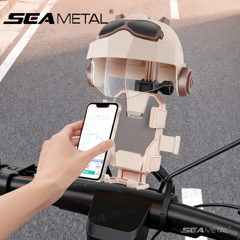  Seemetal Xe máy điện di động giá để điện thoại  với mũ bảo hiểm  Xe đạp điện che nắng không thấm nước Giá đỡ điện thoại di động dẫn đường Giá để điện thoại 