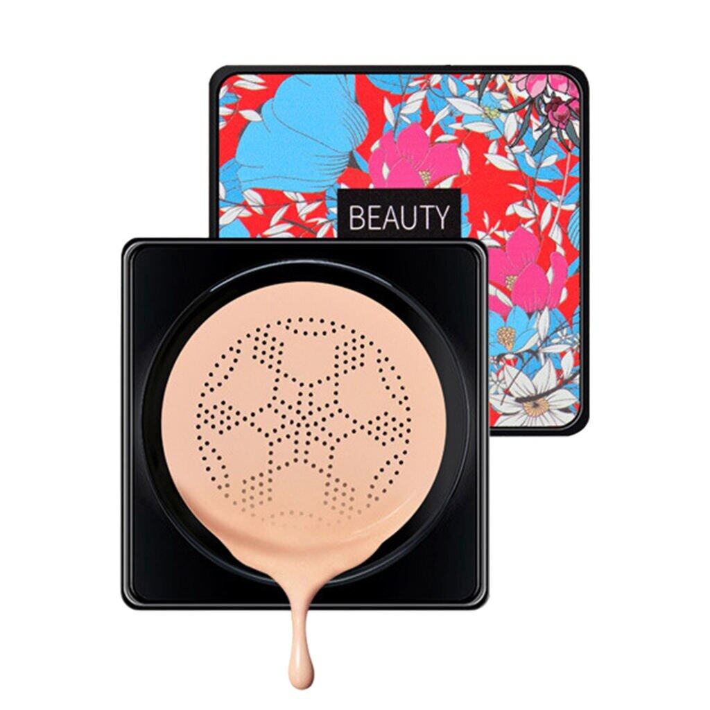 Moisturizing BB CC Cream Foundation Air Cushion, Long-Lasting Concealer, Botanical Skincare Ingredients