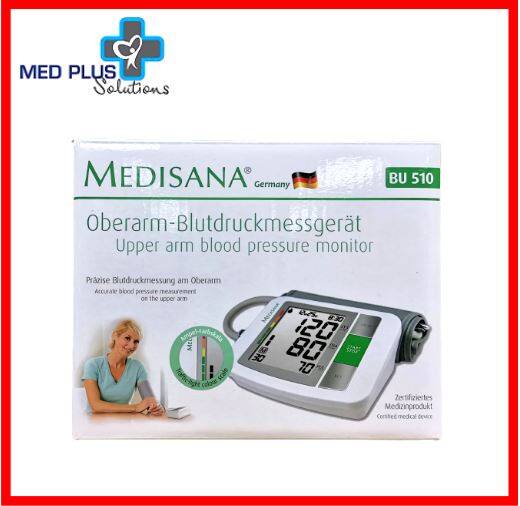 MEDISANA Upper Arm Lazada | BU510 (without Pressure Blood Monitor Adaptor)