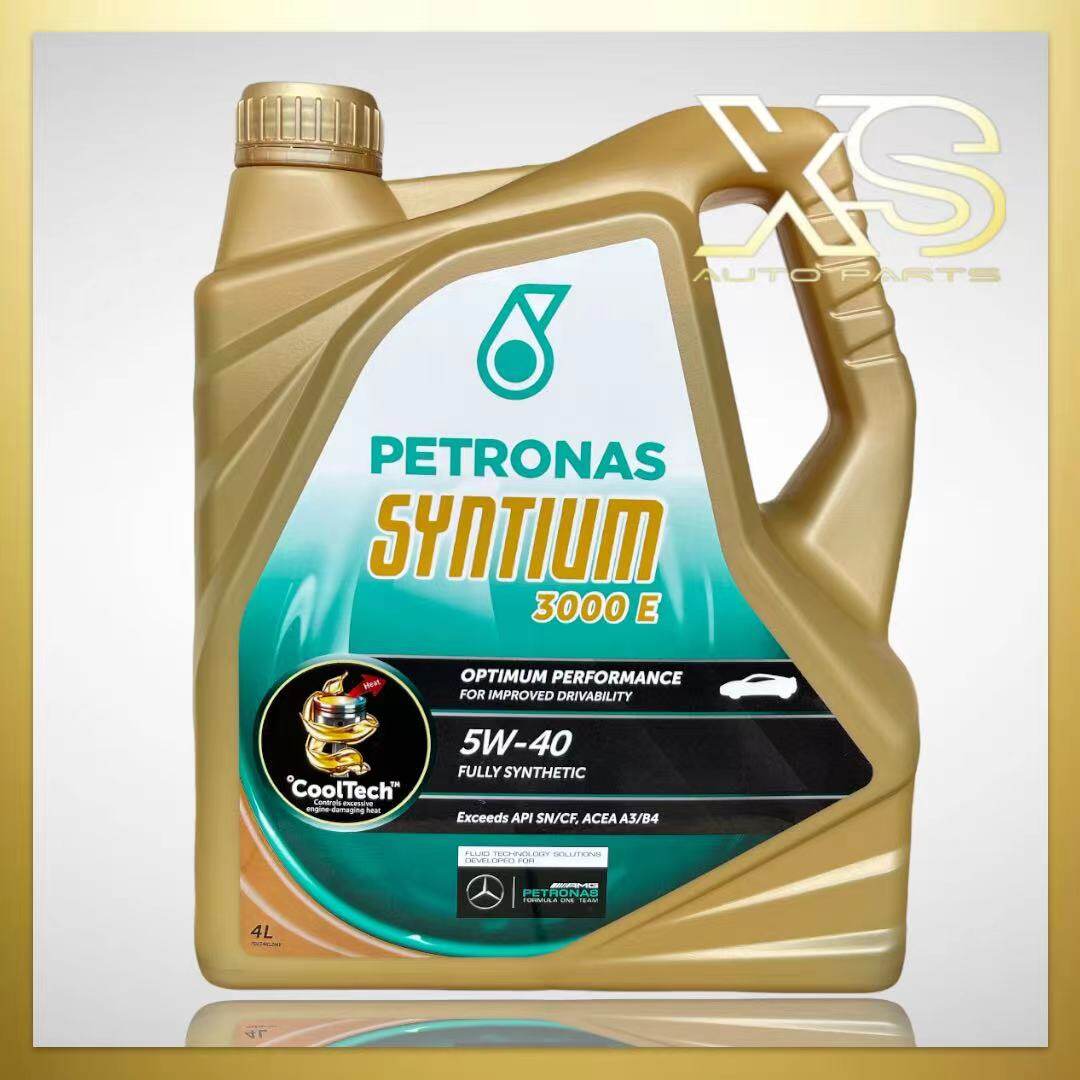 Petronas Syntium 3000E 5W40 SN CF Fully Synthetic Engine Oil 4L