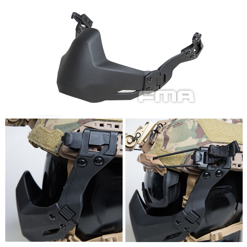 TB1364-BK-FMA Half Seal Mask(Folding)For Tactical Helmet (3).jpg