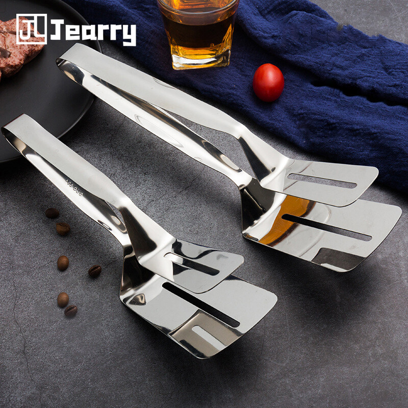 Gambar Jearry 304 Stainless Steel Steak Chicken Chop Food Clip Non Stick Kitchen Utensils