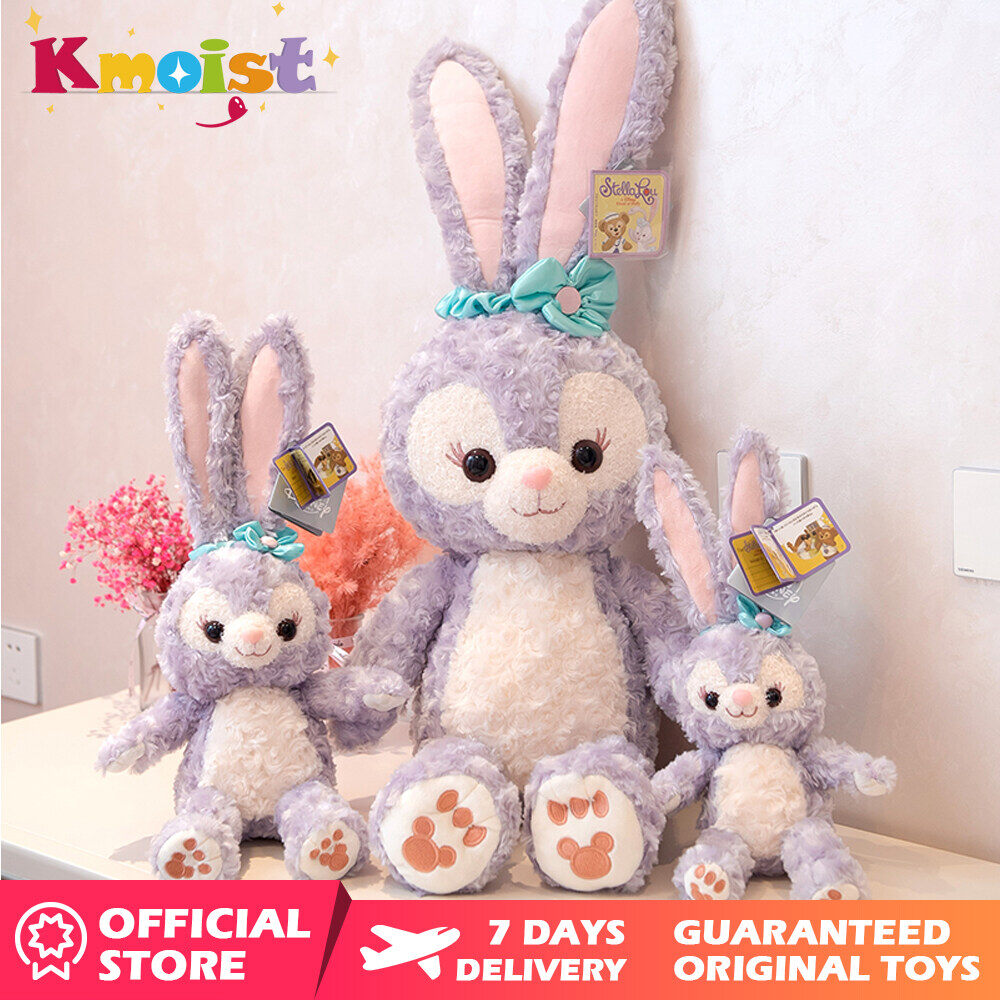 Kmoist Mềm Disney Stella Lou Búp bê thỏ vải lông xoa dịu Lina Belle đồ chơi nhồi bông duffy người bạn mới sinh nhật Quà Tặng bé gái trẻ em