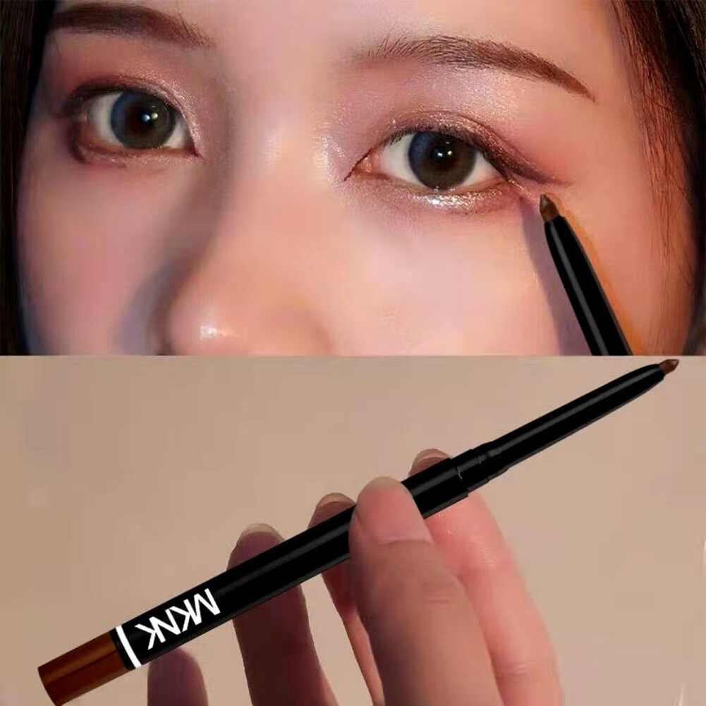 Mknk bút kẻ mắt chống nước xoay tự động bút kẻ mắt bút chì kẻ mắt bút chì trang điểm bút kẻ mắt