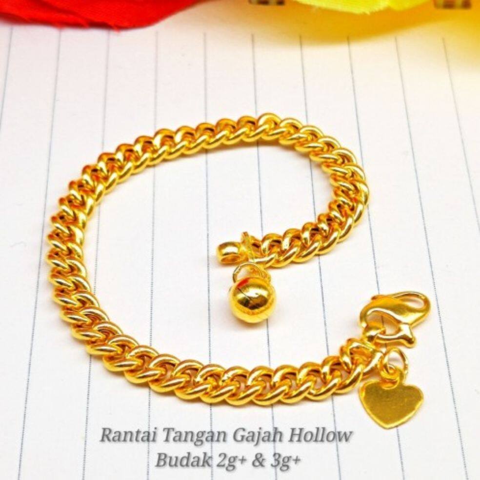 Rantai Leher Lipan Licin Budget 3g 4g Lazada