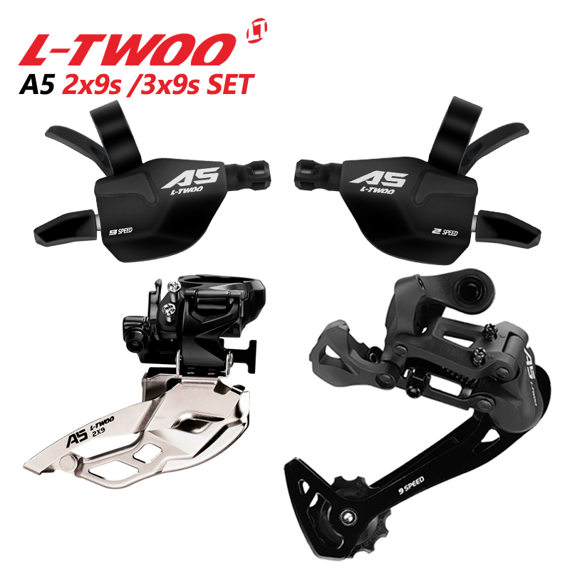 Ltwoo a5 2 × 9 speed 3 × 9 speed groupset cùi đề sau cùi đề trước shifters rd fd 18s 27s cho mountain phụ tùng xe đạp