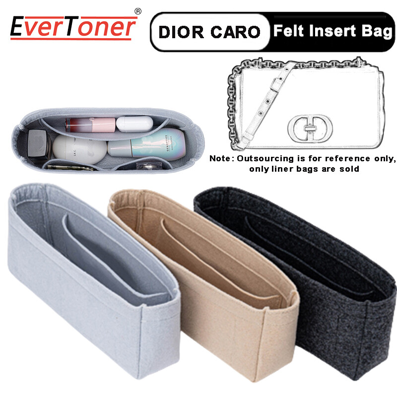 EverToner Túi Đựng Đồ Bằng Nỉ Cho CARO Túi Đựng Đồ Trang Điểm Cho Nữ Túi Xách Bên Trong Ví Đựng Đồ Lót Di Động Ngăn Định Hình