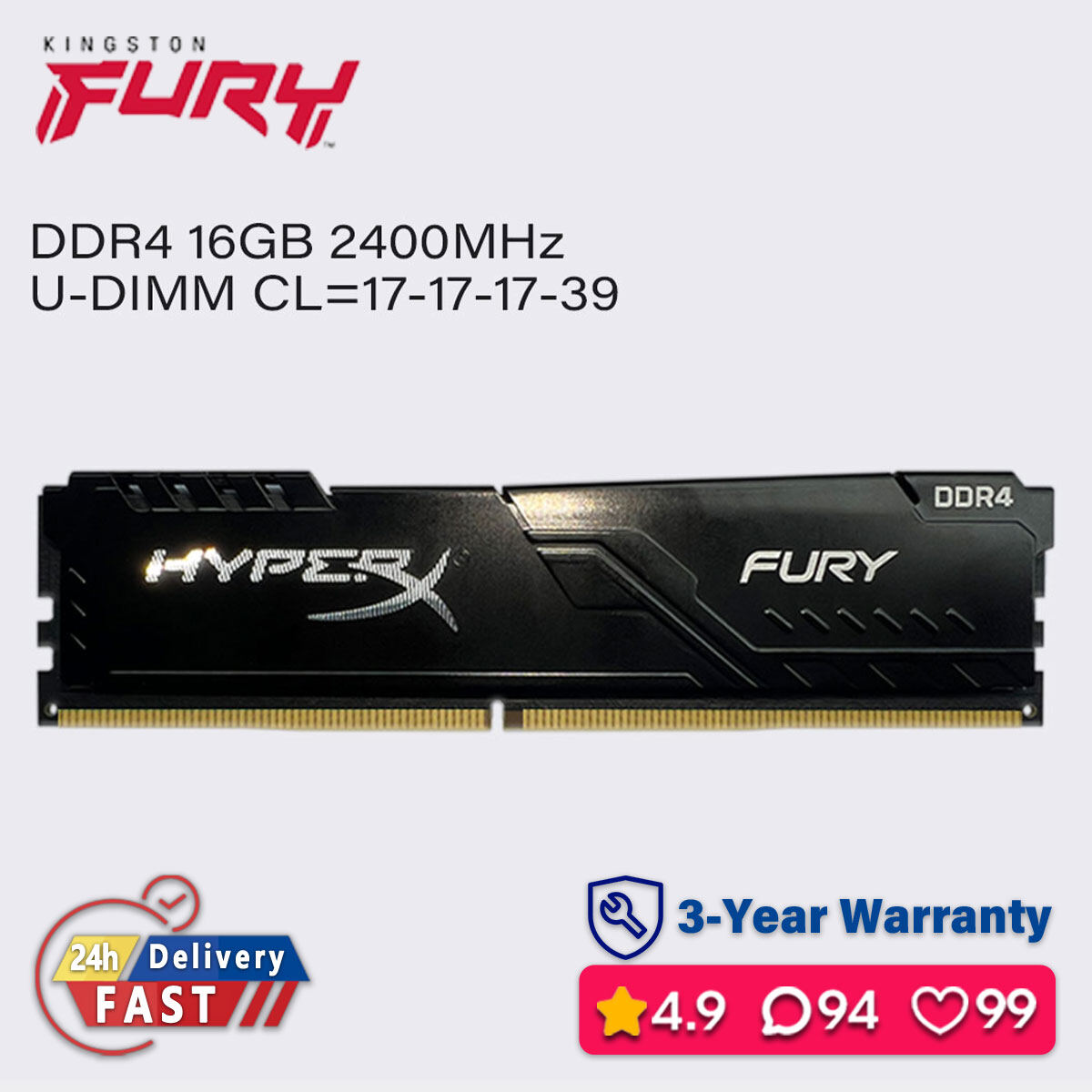 Shop 8gb Ram Ddr4 2400mhz at Better Price Online | Lazada Singapore