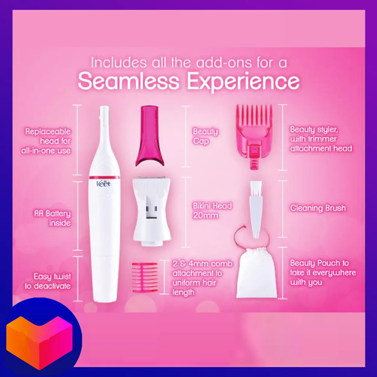 W Sweet Sensitive Precision Beauty Styler Lazada Ph