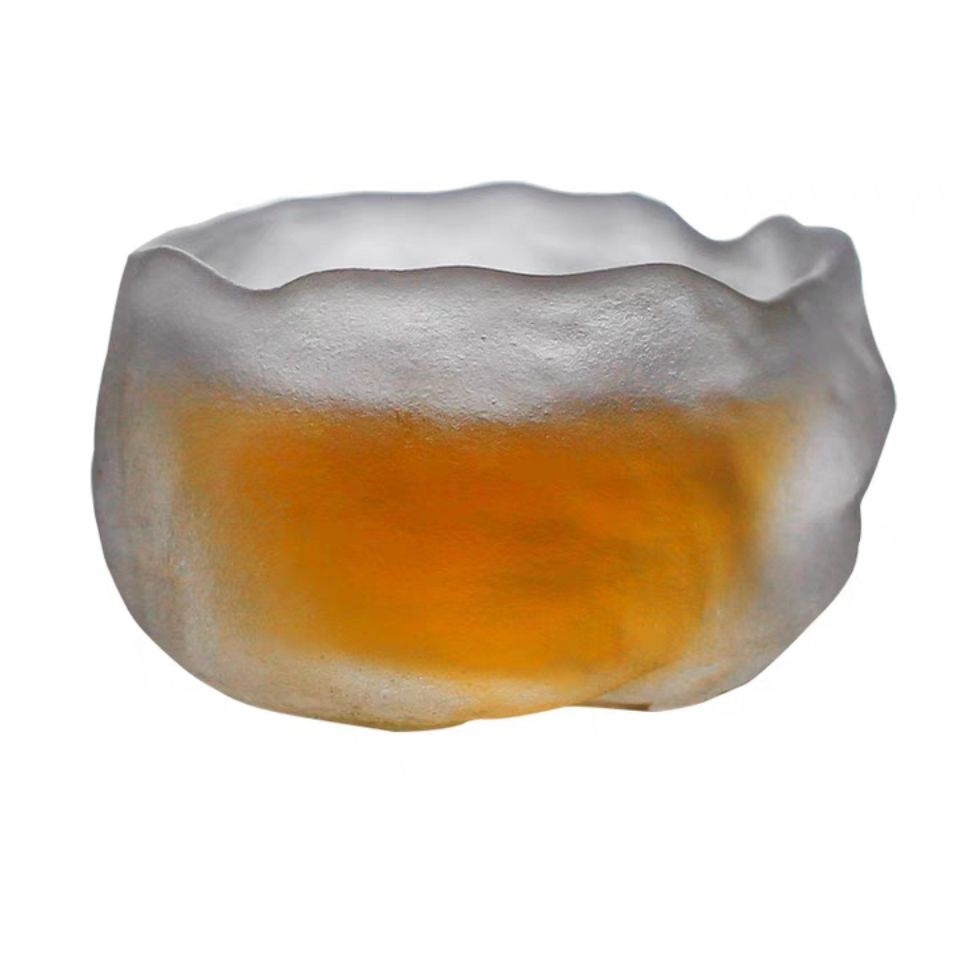 Gambar high quality Japanese glass kung fu tea set frozen burn noggin glass cup tea master cup cup single cup