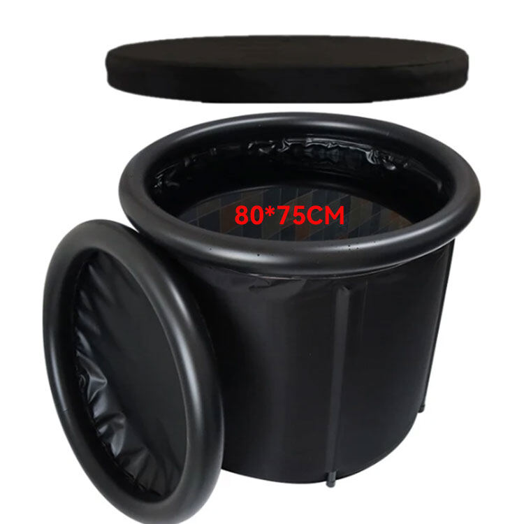 New Fold Bath Bucket Adult Portable Bathtub Household Folding Bath Bucket PVC Inflatable SPA Ice Bath Ice Bucket Ice Therapy Portable Bathtub ราคา  2,859 บาท*ส่งฟรี