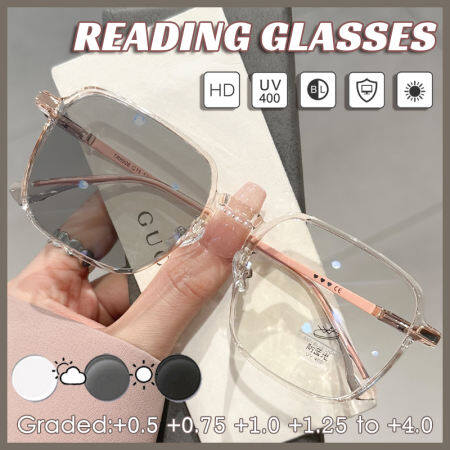 Translucent Photochromic Reading Glasses by 