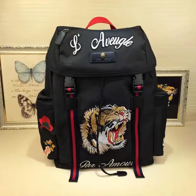 gucci tiger backpack