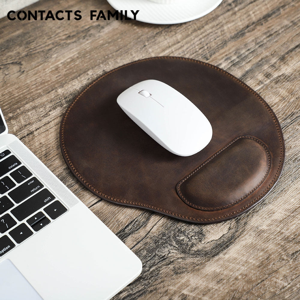 CONTACTS FAMILY Vintage Cowhide Leather Anti