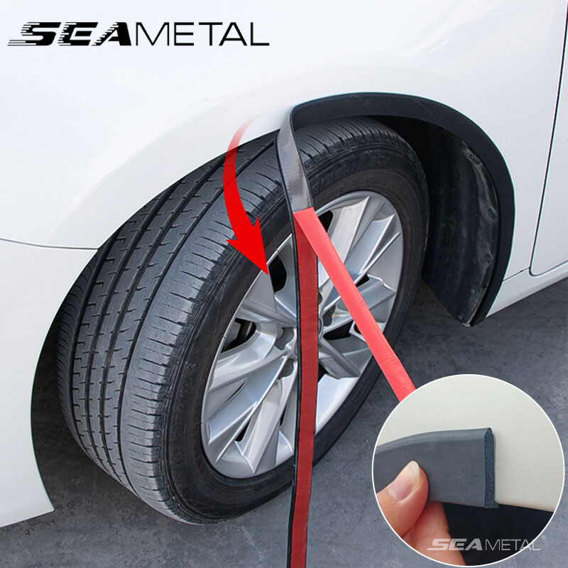 SEAMETAL lốp xe hơi bảo vệ Dải phổ tự động niêm phong Nhãn dán xe niêm phong Dải cách âm nhãn dán ô tô