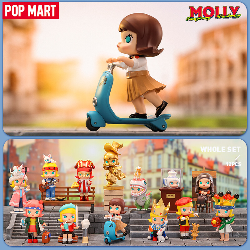 Pop mart 茉莉 imaginary wandering series blind box action figure