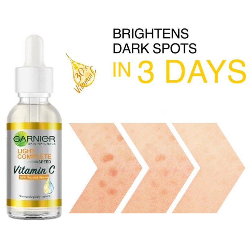 Gambar Garnier Light Complete Booster Serum With Vitamin C Skin Care (30ml)