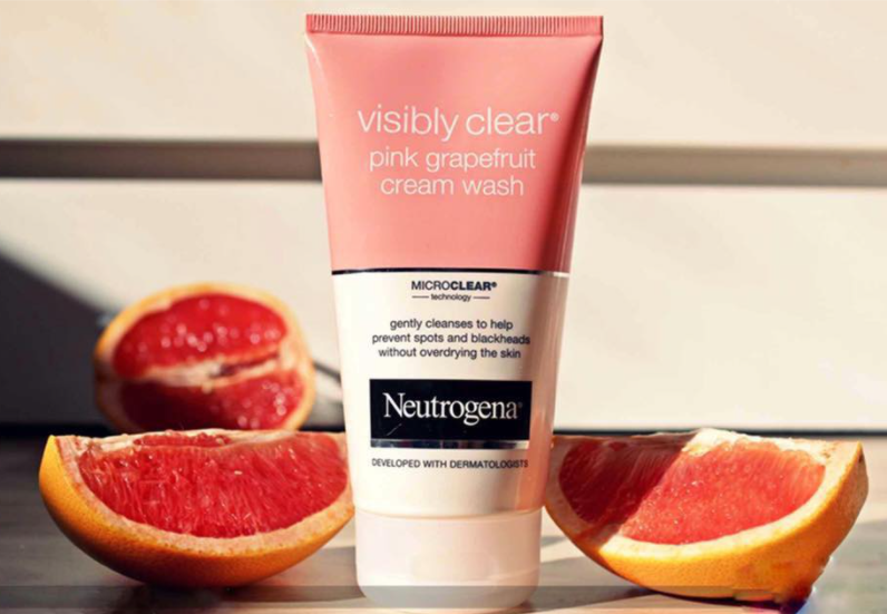 neutrogena pink grapefruit cream wash