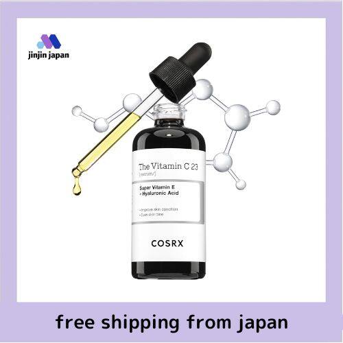 COSRX vitamin C23 huyết thanh 20ml, sản phẩm đích thực, 23% Vitamin C thô, chăm sóc lỗ chân lông, Niacinamide, vitamin E, Hyaluronic axít, Huyết thanh làm săn chắc lỗ chân lông, kem dưỡng da, vitamin C nguyên chất, da nhạy cảm, COSRX huyết thanh, bản chất