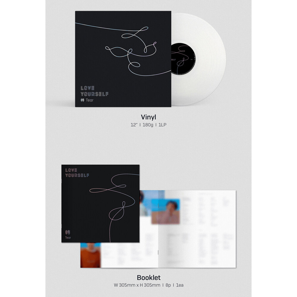 BTS - LOVE YOURSELF 轉 [ TEAR ] Vinyl LP Limited Edition | Lazada