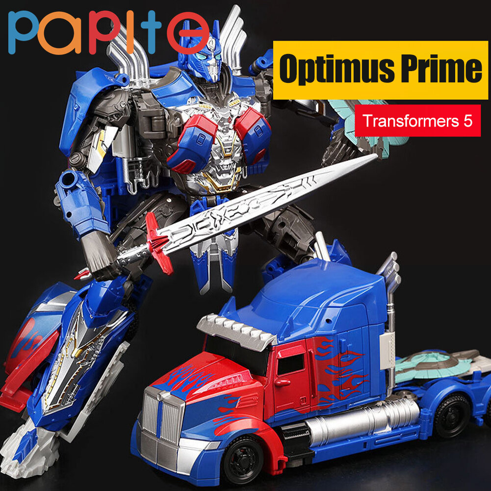 PAPITE TransformersRobot Toys Optimus Prime Alloy Car Movie Anime Action