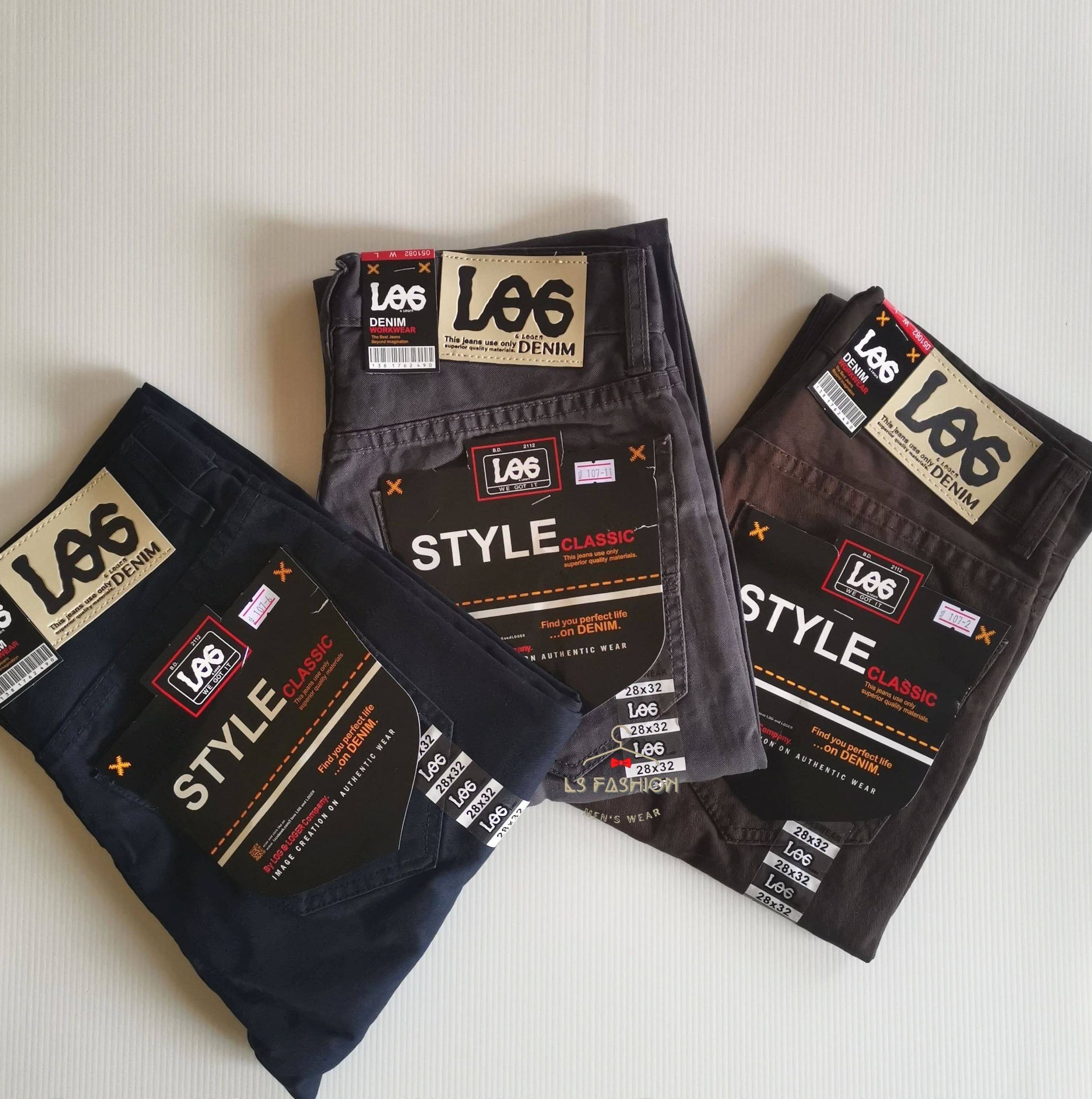 Thailand Men Denim Jeans Classic Straight Cut Seluar Slack Jeans Lelaki 28" - 44"