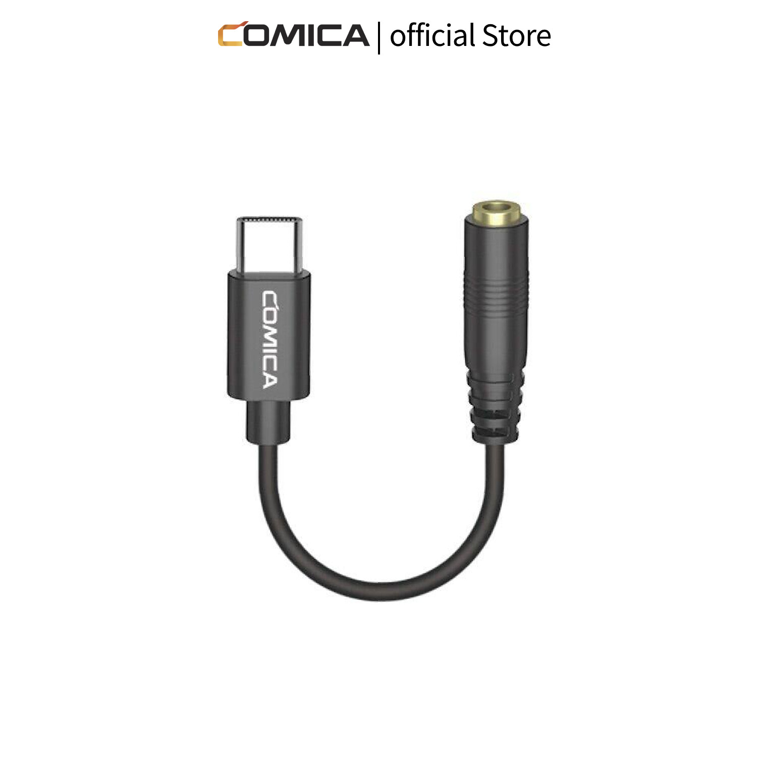 Comica CVM-SPX-UC 3.5Mm Trrs Để USB-C Giao Diện cáp truyền âm thanh Mini Âm Thanh Bộ chuyển đổi Cáp đầu chuyển âm thanh Cáp Cho Microphone