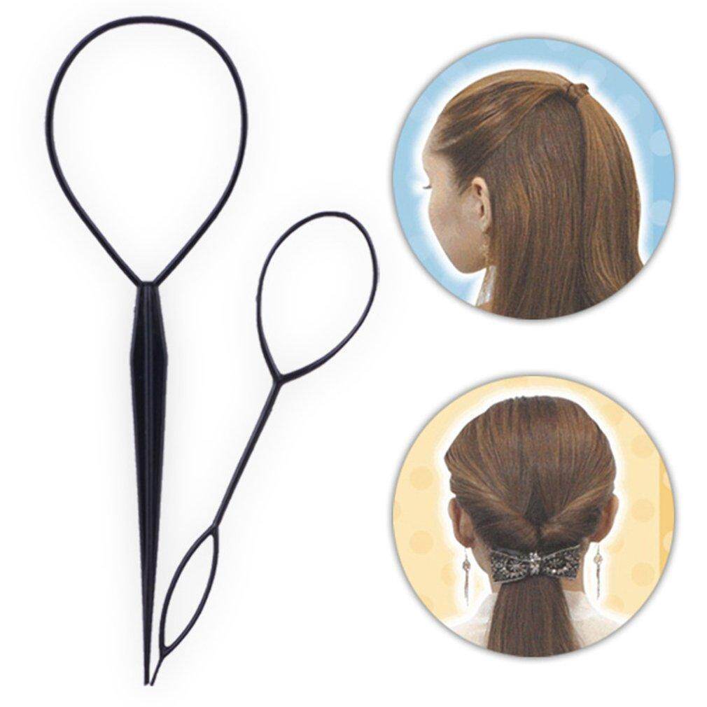 Hair Loop Styling Tool Ponytail Bun Maker Hair Bun Maker Clip Hair