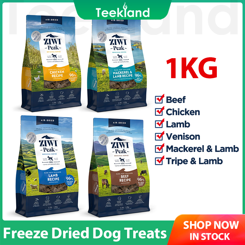 ZIWI Peak 1kg Air Dried Pets Food Dogs Snacks Treats Food ราคา 4,209 บาท*ส่งฟรี