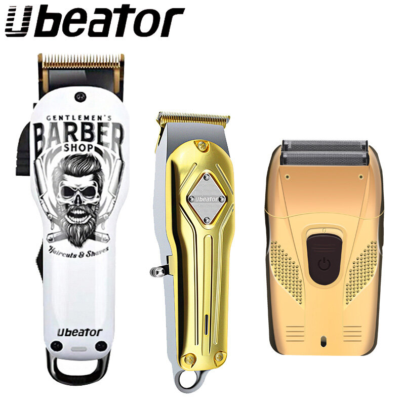 Ubeator tông đơ cắt tóc máy cắt tóc không dây chạy điện usb 0mm có thể sạc lại cho nam tông đơ cắt râu cho thợ cắt tóc