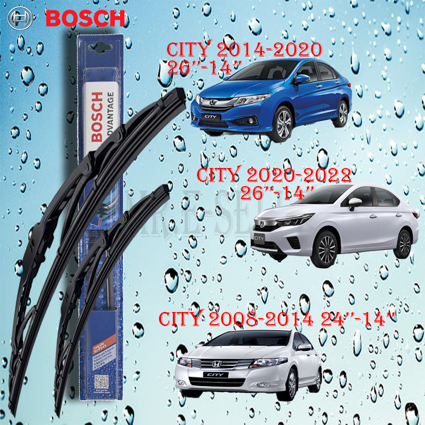 Bosch Aerotwin Wiper Blade Genuine Bosch Malaysia  (Sizes:14,16,17,18,19,20,21,22,24,26,28)