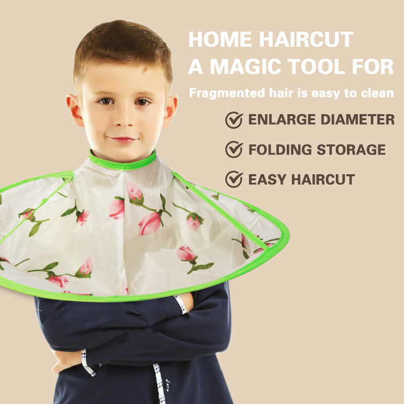 Khăn choàng cắt tóc cắt tóc chống thấm nước cho trẻ em khăn choàng tóc dụng cụ salon
