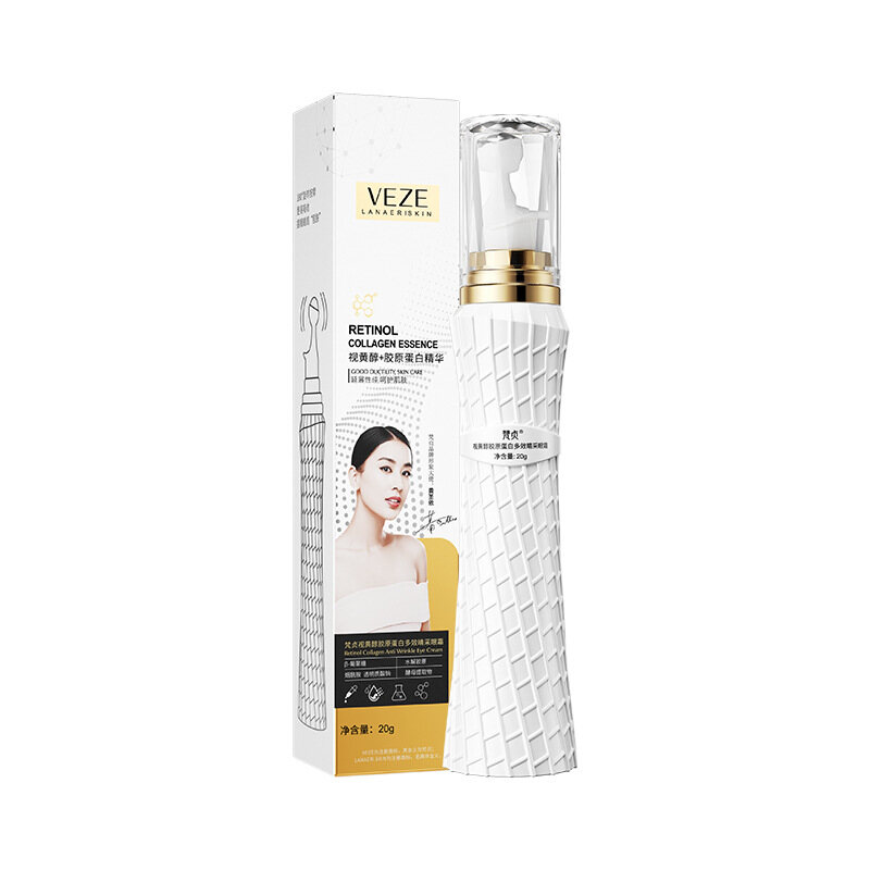 Fanzhen Retinol Collagen Multi Effect Eye Cream Moisturizes the Eye Area, Improves Dark Circles, and Provides Genuine Eye Care