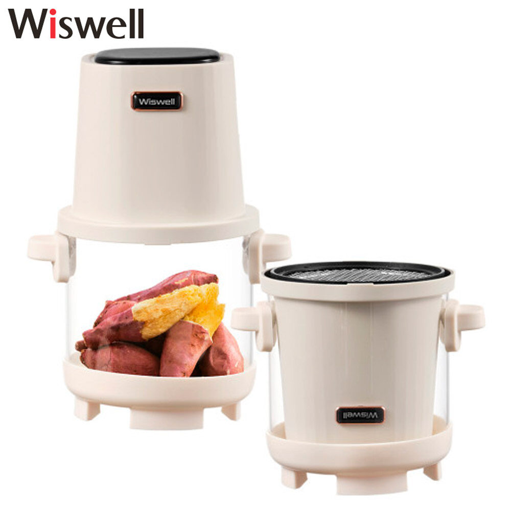 Wiswell Korea WTA8180 Glossy Air Fryer Airfryer 1.8L Compact Mini Maker  ราคา 3,275 บาท*ส่งฟรี