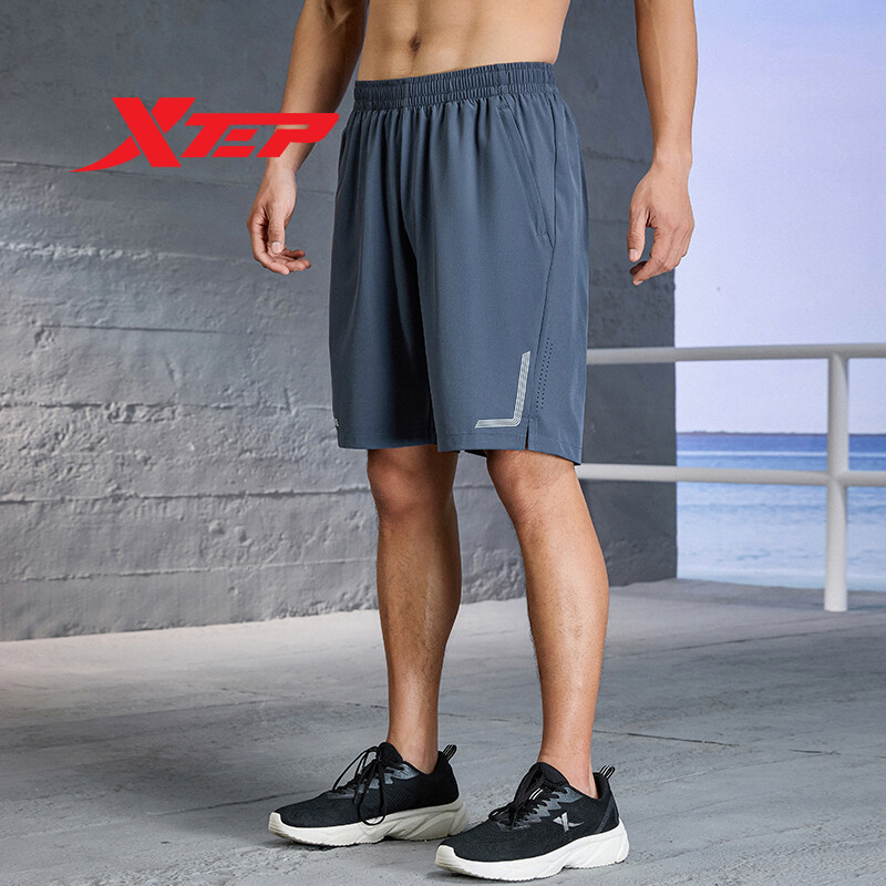 Xtep Men s Shorts New Running Training Moisture Absorbent Breathable