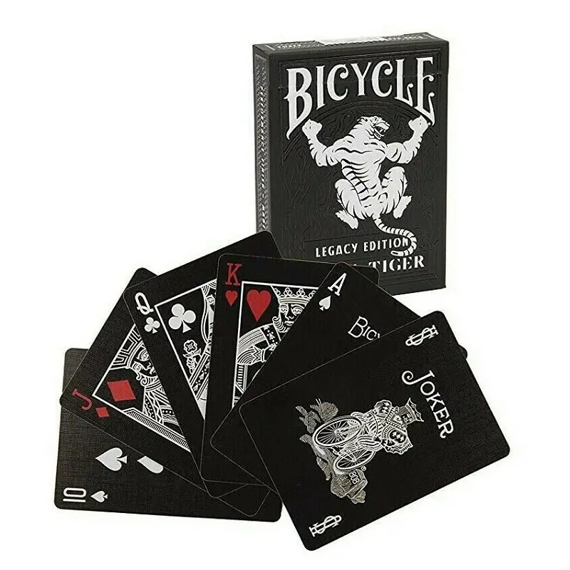 Bicycle Black Tiger Legacy Edition Playing Cards Ellusionist Deck Uspcc Collectible Poker Magic Card Games Magic Tricks Props Lazada Ph