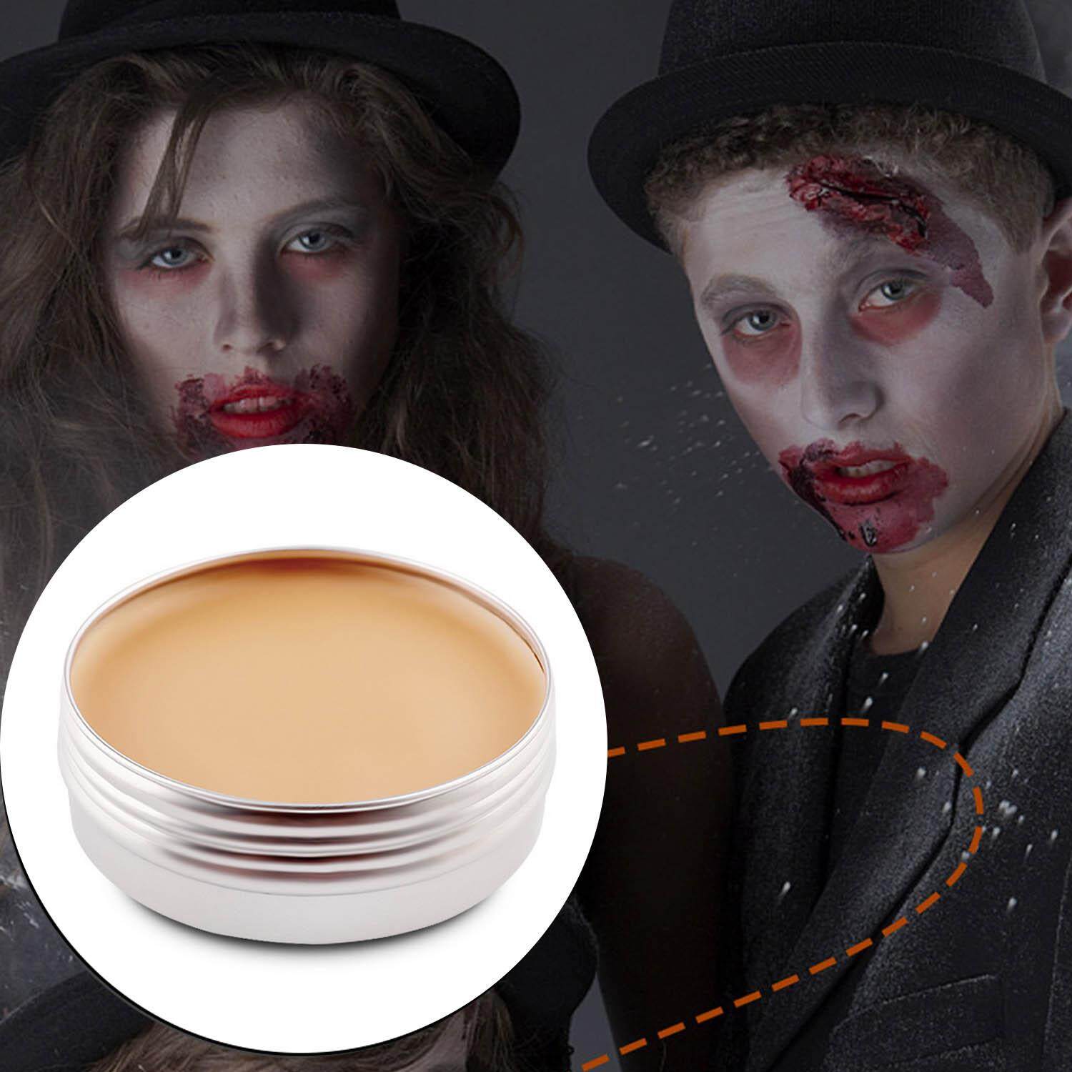 Zombie Makeup Using Scar Wax Makeup Vidalondon