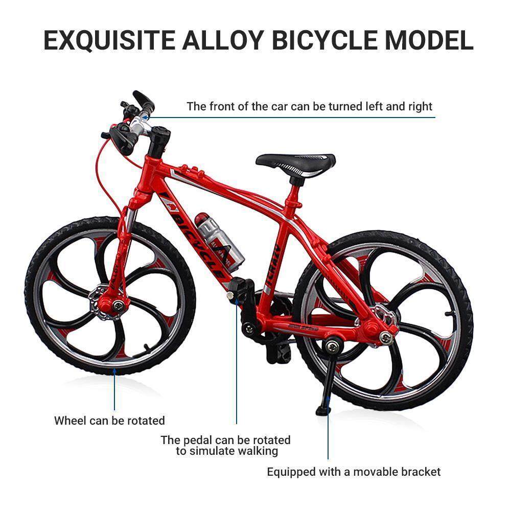 Zinc Alloy Finger Mountain Bike Mini Bicycle Model Cool Boy Toy Decoration Crafts For Home