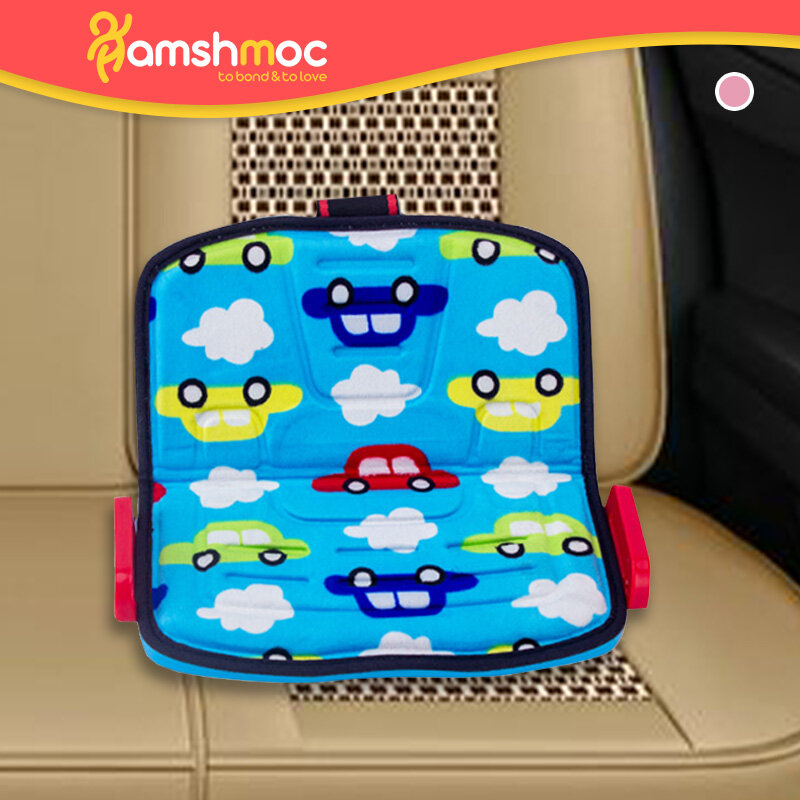 Hamshmoc Heightening Child Booster Seat Cushion Breathable Safety Kids Baby Car Seat Pad Soft Multi-Function Baby Chair Increased Pad Car Traveling Essential - Jenama HamshMoc Harga 79 Ringgit*Penghantaran Percuma
