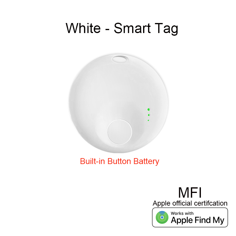New Bluetooth locator white suitable for Apple certification, global positioning, pet tracking, Apple anti loss devices, and anti loss tools ราคา 476 บาท*ส่งฟรี