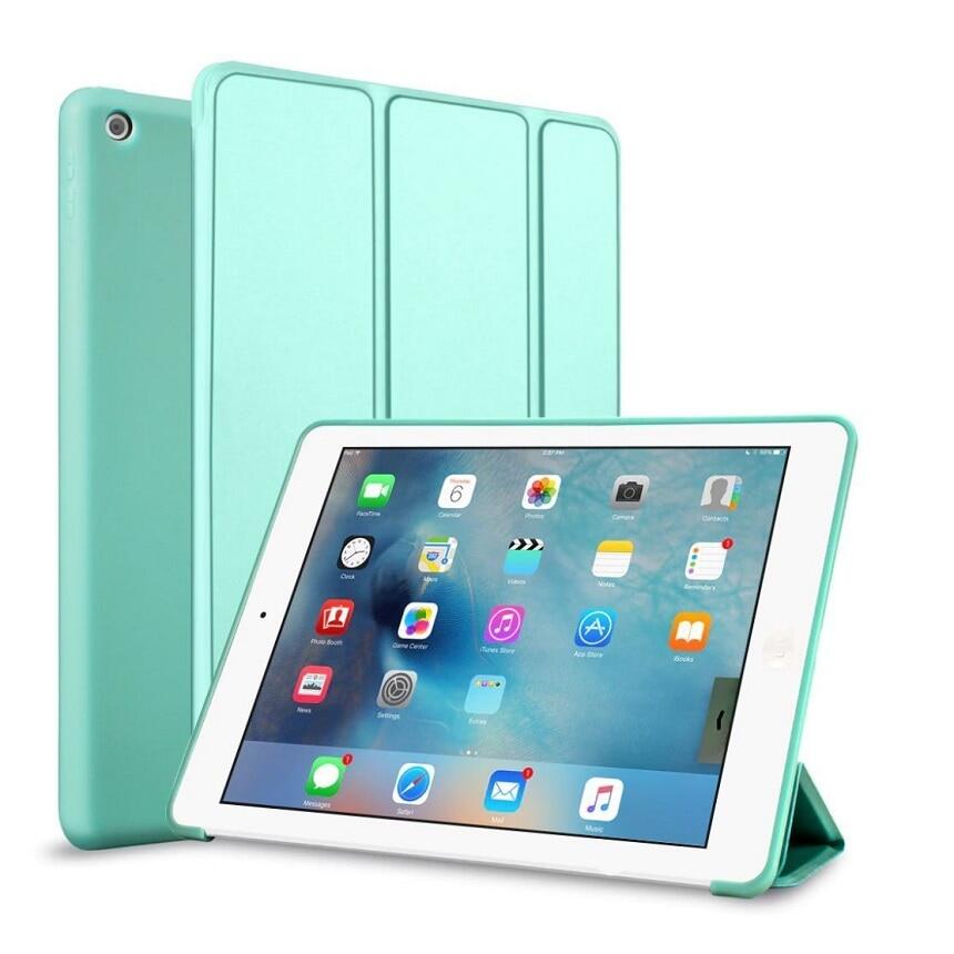 Slim Soft TPU Protective Coque for iPad mini Case Folding TPU Stand Smart Cover for iPad mini 2 mini 3 Smart Stand Cover 7 (6)