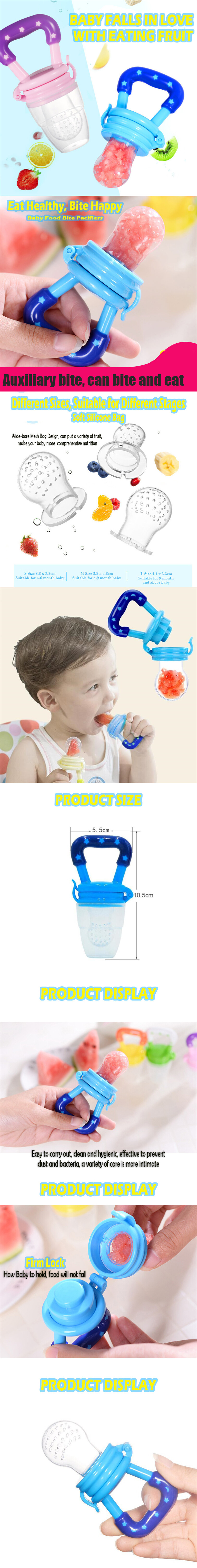 pacifier that holds food