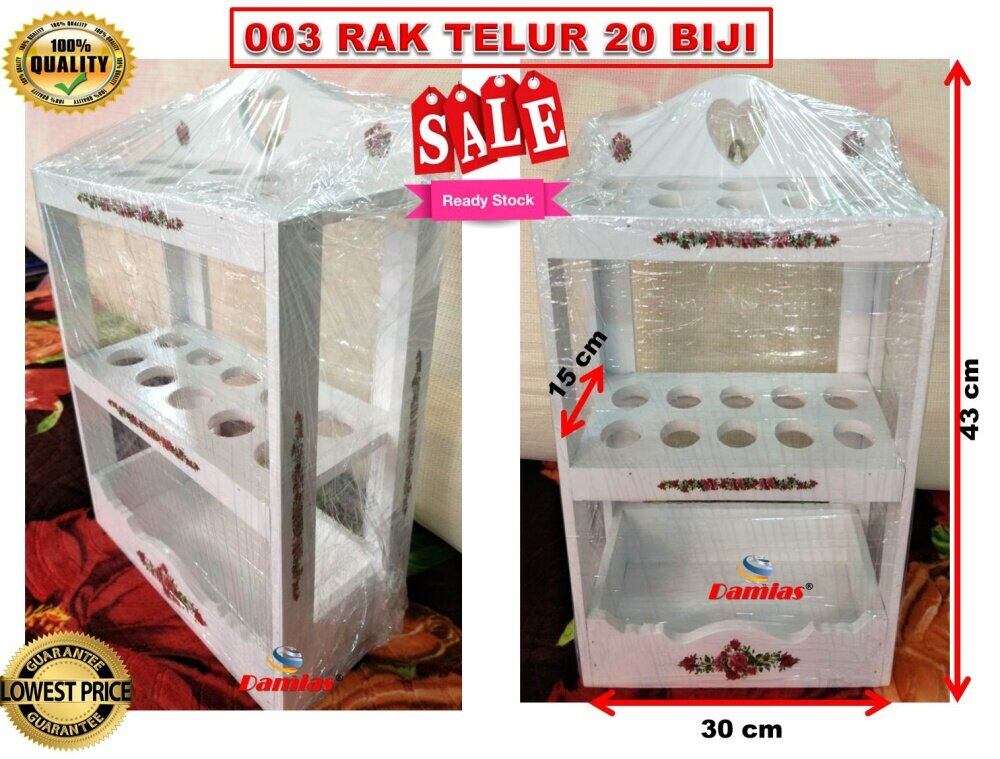 Gambar Perabut Dan Hiasan Vantage 003 RAK TELUR 20 BIJI