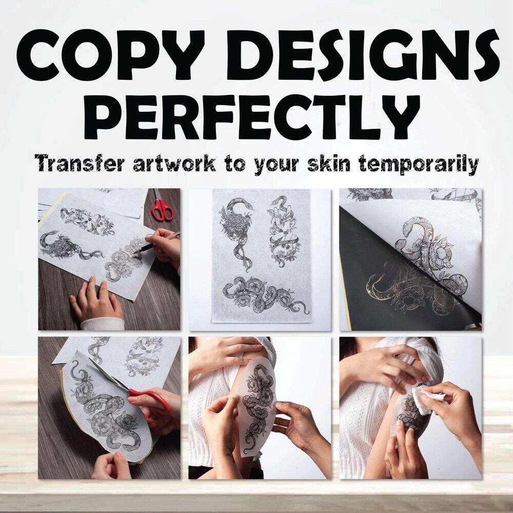 10/20/50pcs USA Spirit Classic Freehand Copy Paper Tattoo Transfer Copier  Sheets Supplies