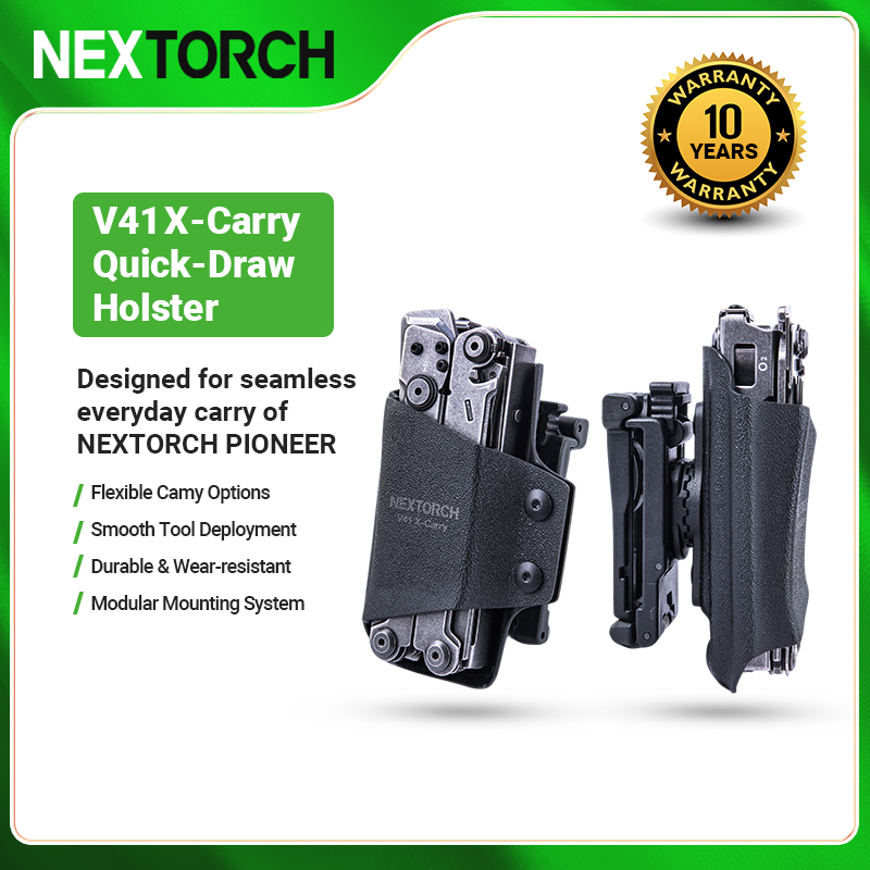 NEXTORCH PIONEER Plier Sleeve Quick-DrawHolster Designed forseamless everyday carry of PIONEER Multi-tools Multi functional pliers cover Portable Versatile EDC Outdoor Camping Equipment ราคา 199 บาท*ส่งฟรี