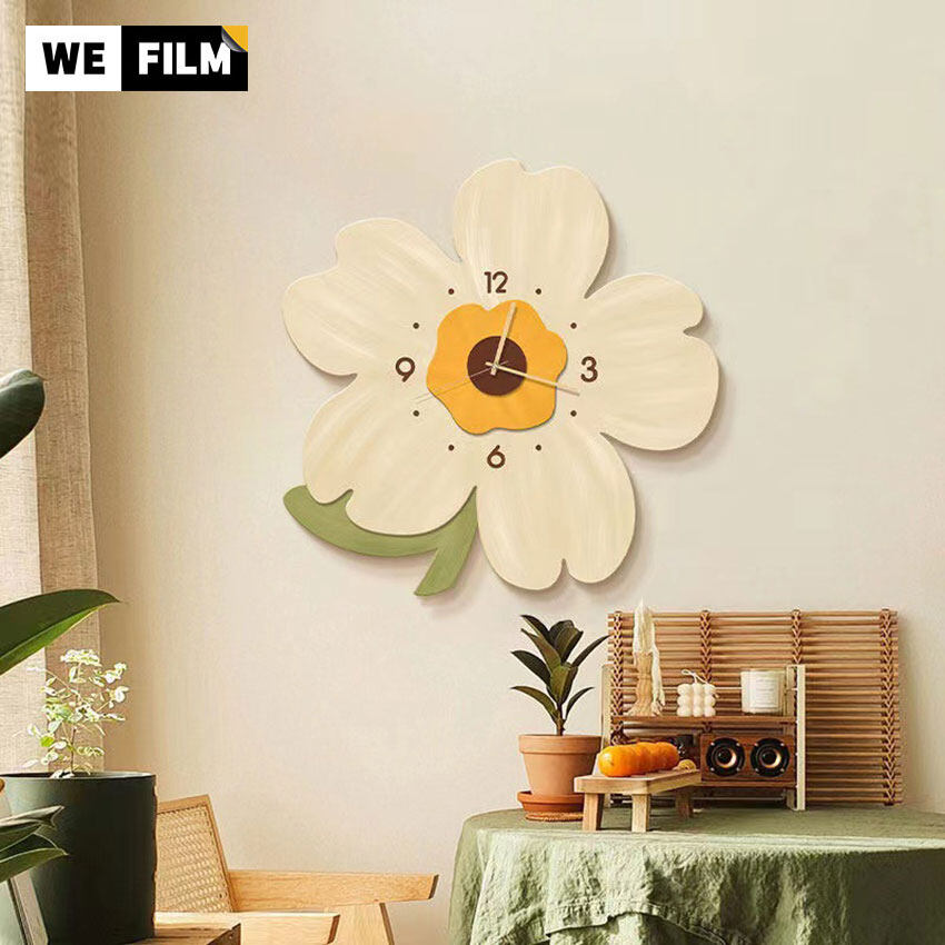 Wefilm Đồng hồ treo tường sáng tạo sáng tạo hoa thiết kế đồng hồ nội thất