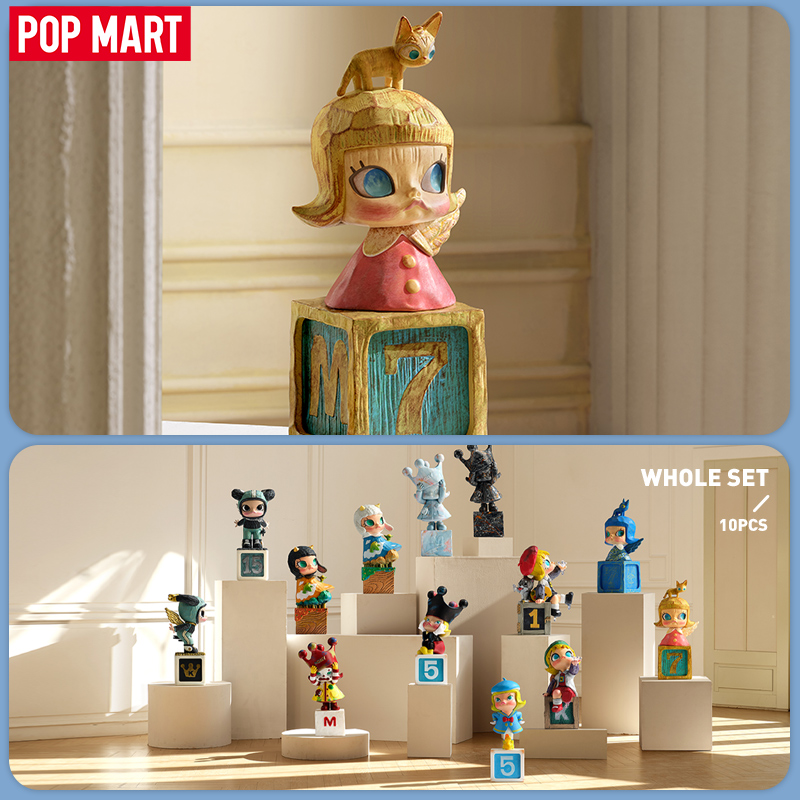 [POP MART 茉莉 Anniversary Statues Classical Retro 2 Series Figures Blind Box,POP MART MOLLY Anniversary Statues Classical Retro 2 Series Figures Blind Box,] ราคา 430 บาท*ส่งฟรี